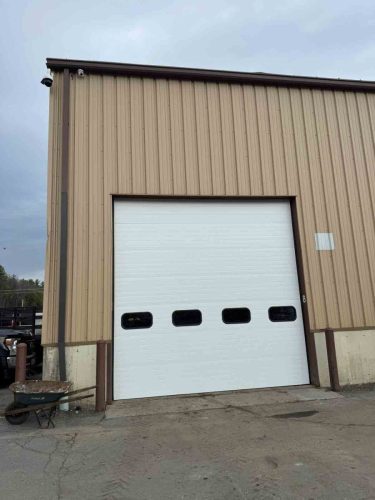 New commercial garage door installation completed by Suppa  Sons Overhead Doors